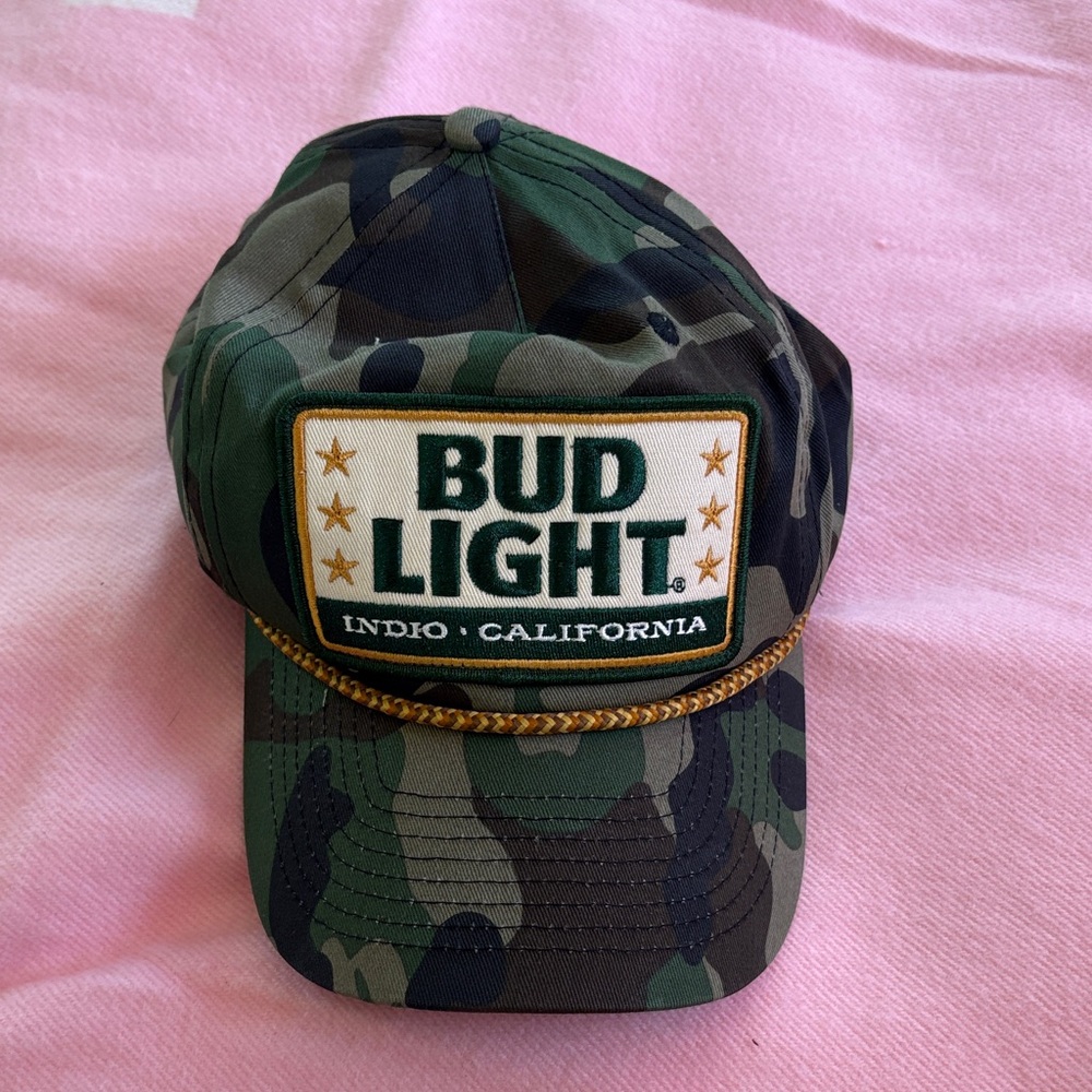 Bud Light Camouflage Hat